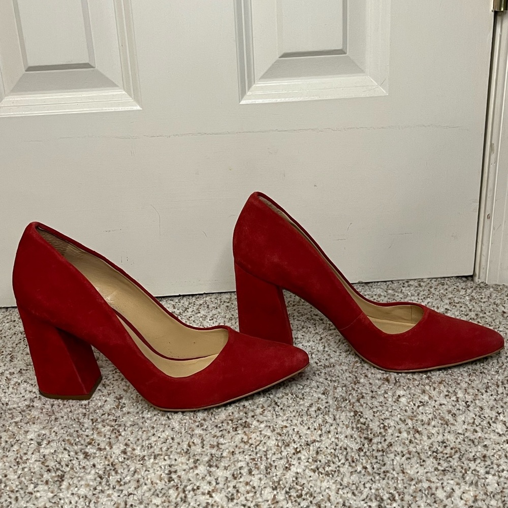 Vince Camuto Red Heels